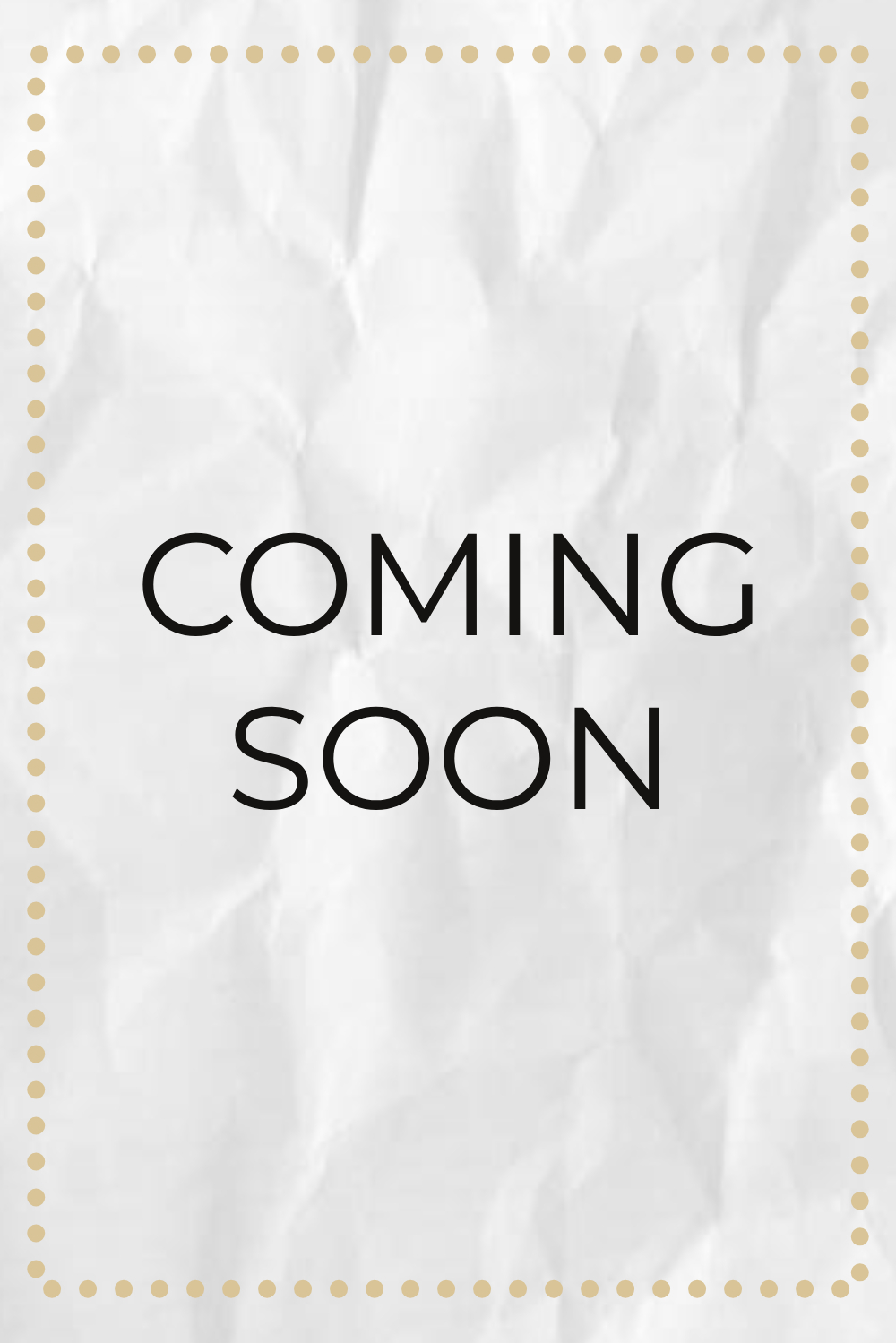 Coming soon book cover